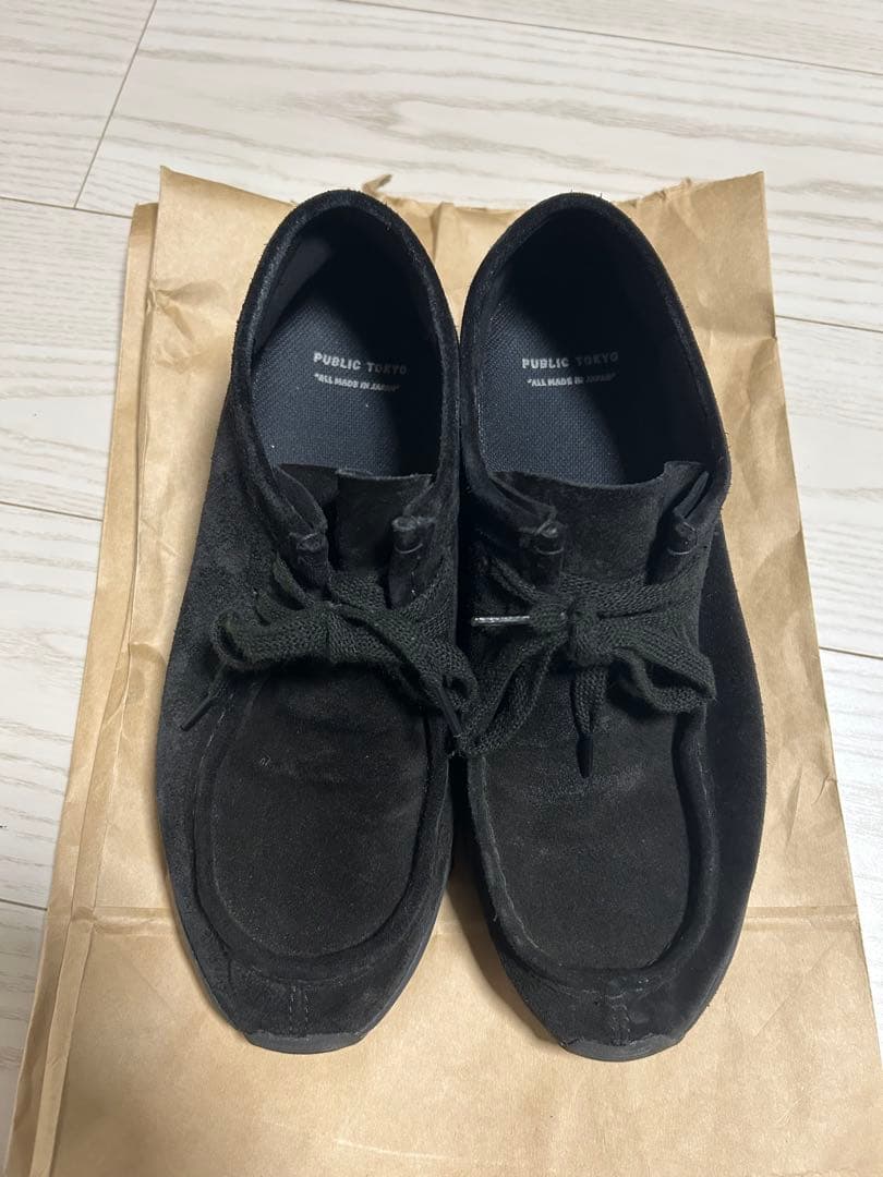 PUBLIC TOKYOクリアソールモカシンブーツsize1