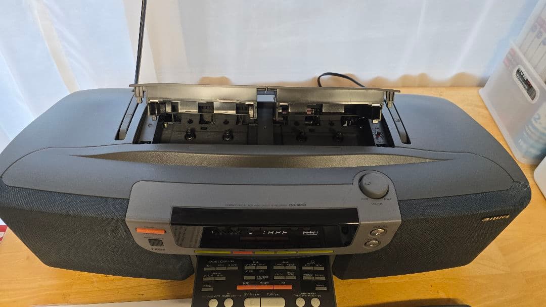 美品★AIWA CSD-SR700改 Bluetooth搭載CDラジカセ 179