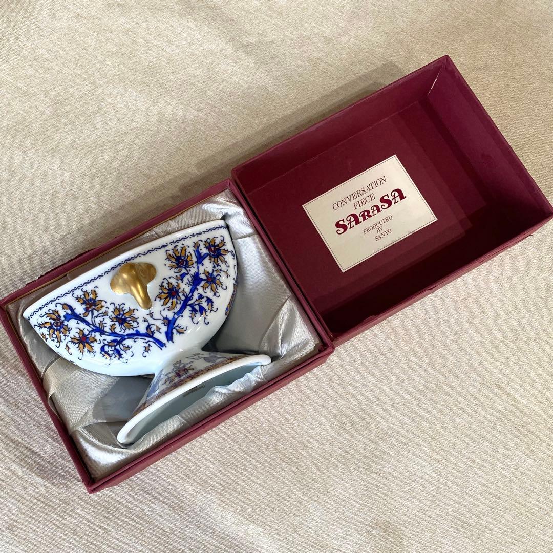 三洋陶器 CONVERSATION PIECE SARASA 和皿 色絵