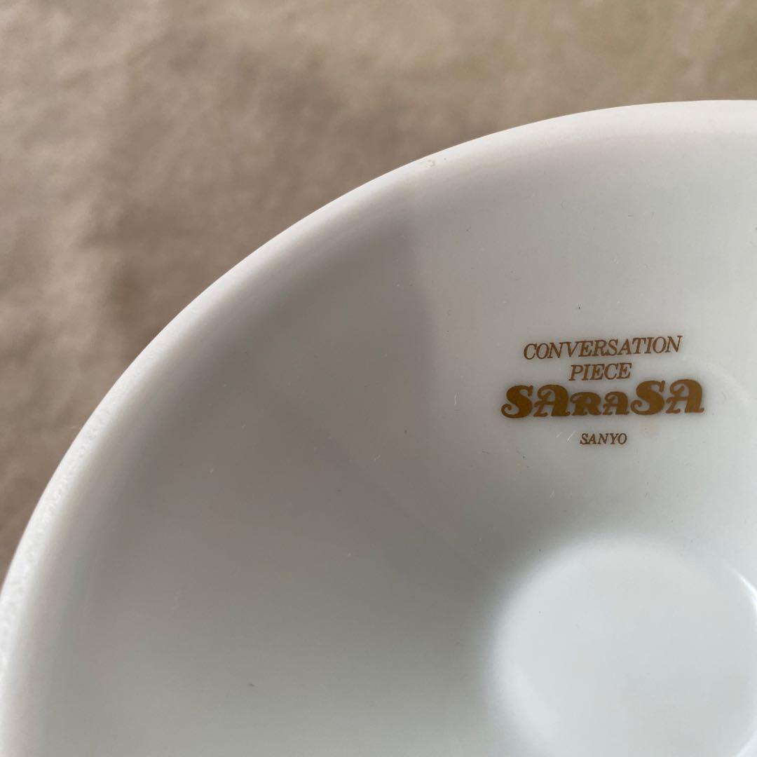 三洋陶器 CONVERSATION PIECE SARASA 和皿 色絵