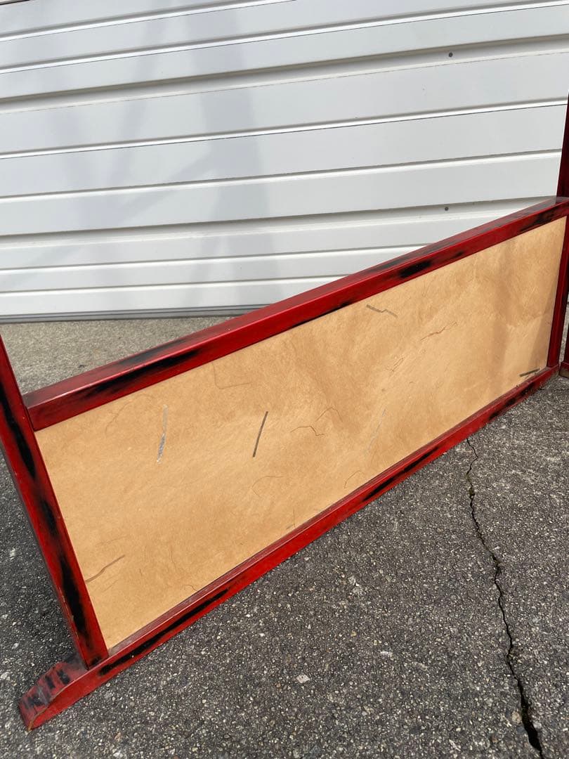 稀少/古道具/当時物/無垢材/木製/衣紋掛け/衣桁/着物掛け/34