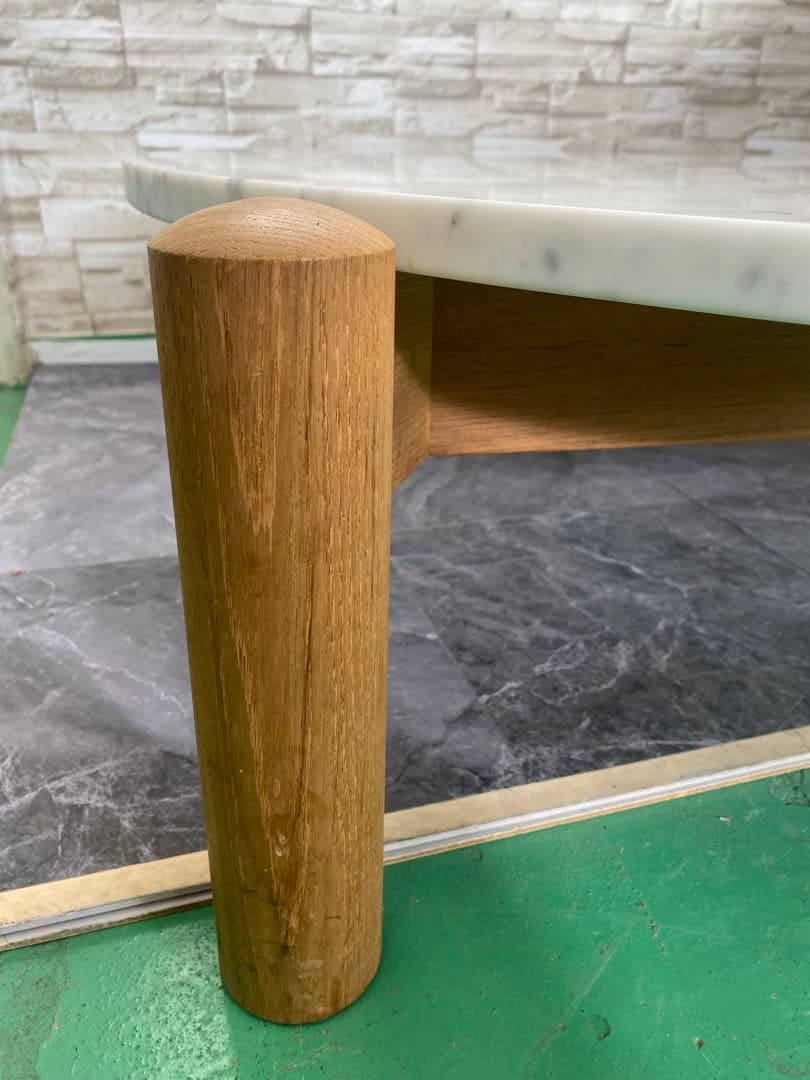 カッシーナ　イクスシー　Cassina lXC ローテーブル　大理石