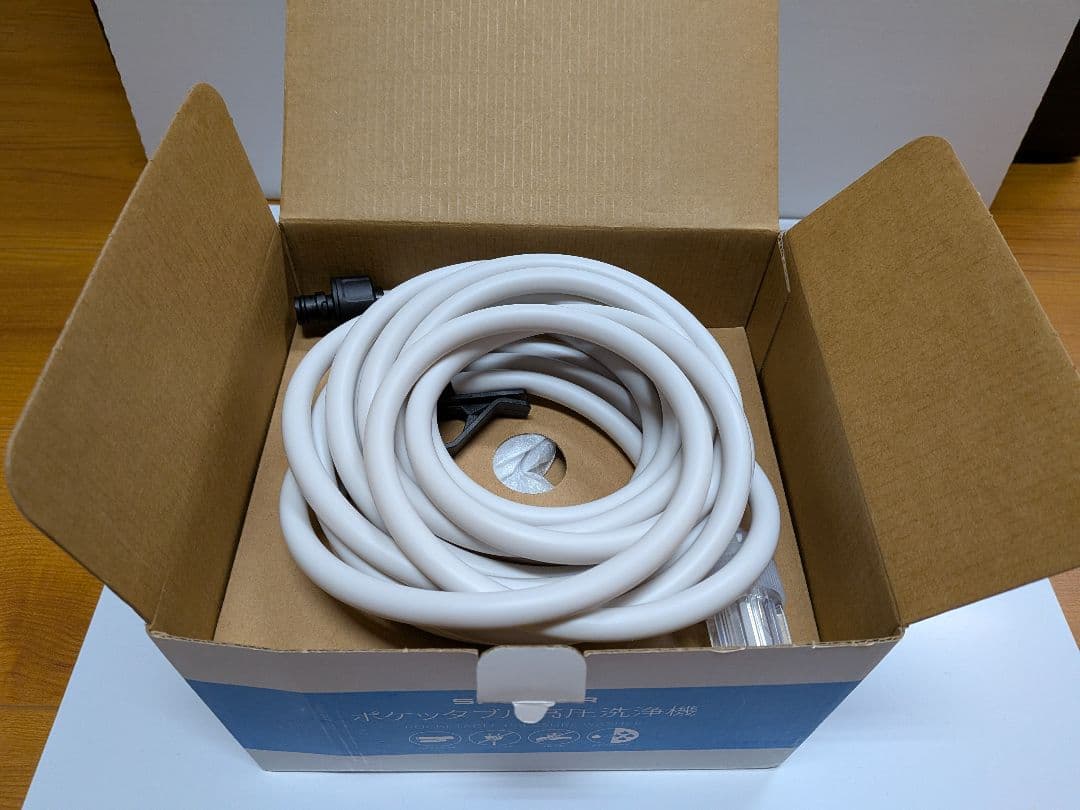 ジ*ィ様 スパイサー ポケッタブル高圧洗浄機