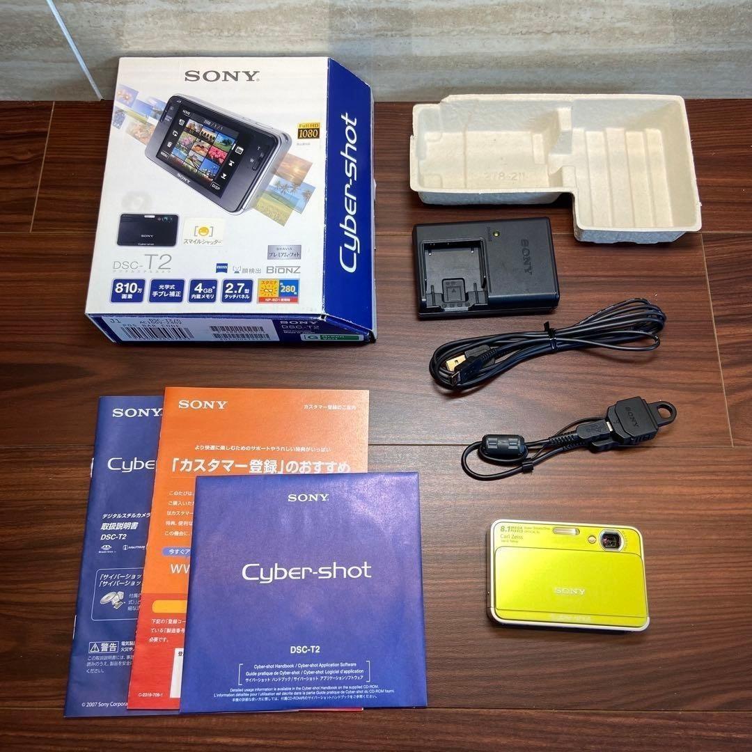 SONY Cyber-shot DSC-T2 デジカメ ほぼ新品 4269