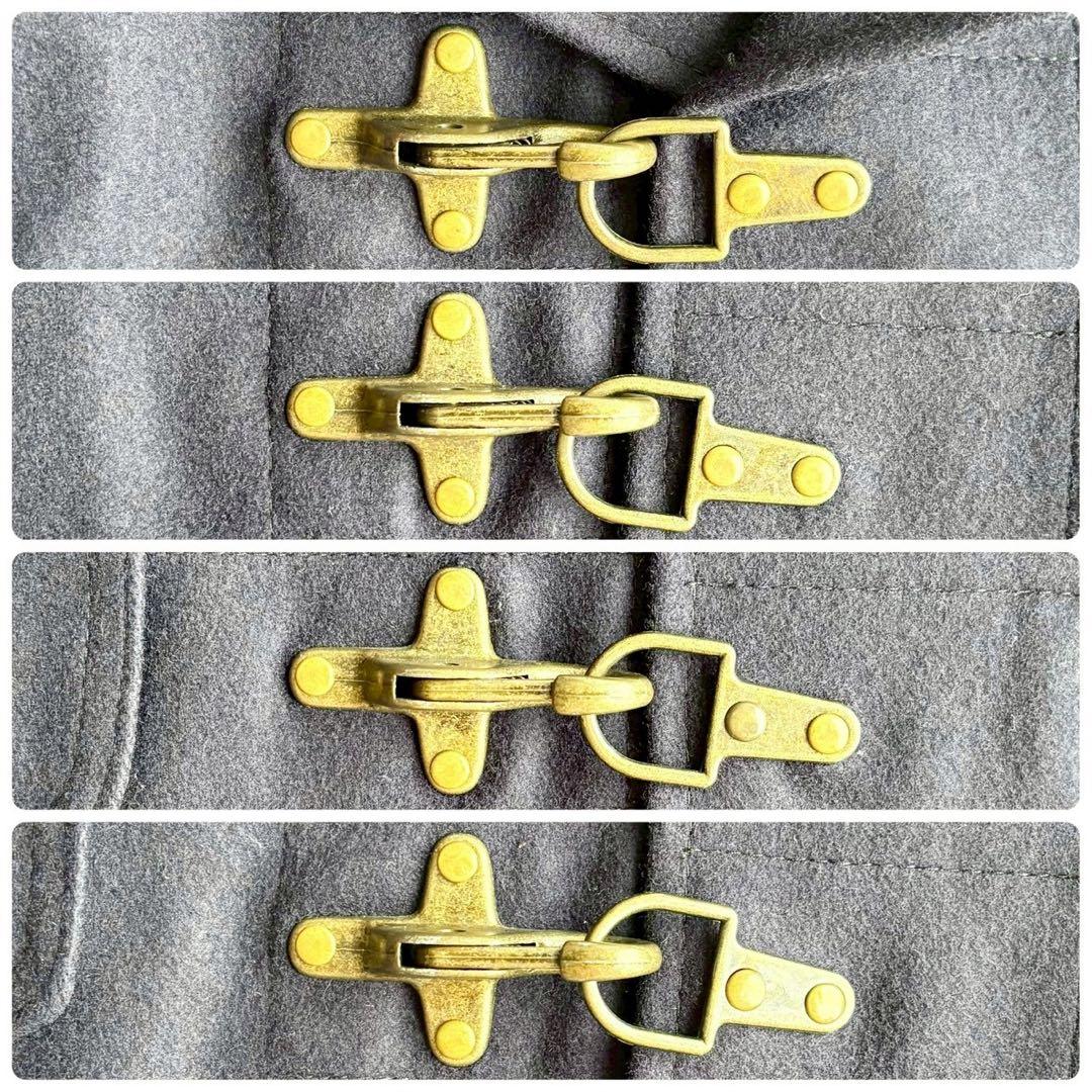 専用◆着丈114 グローバーオール ダッフルコート ロング 紺