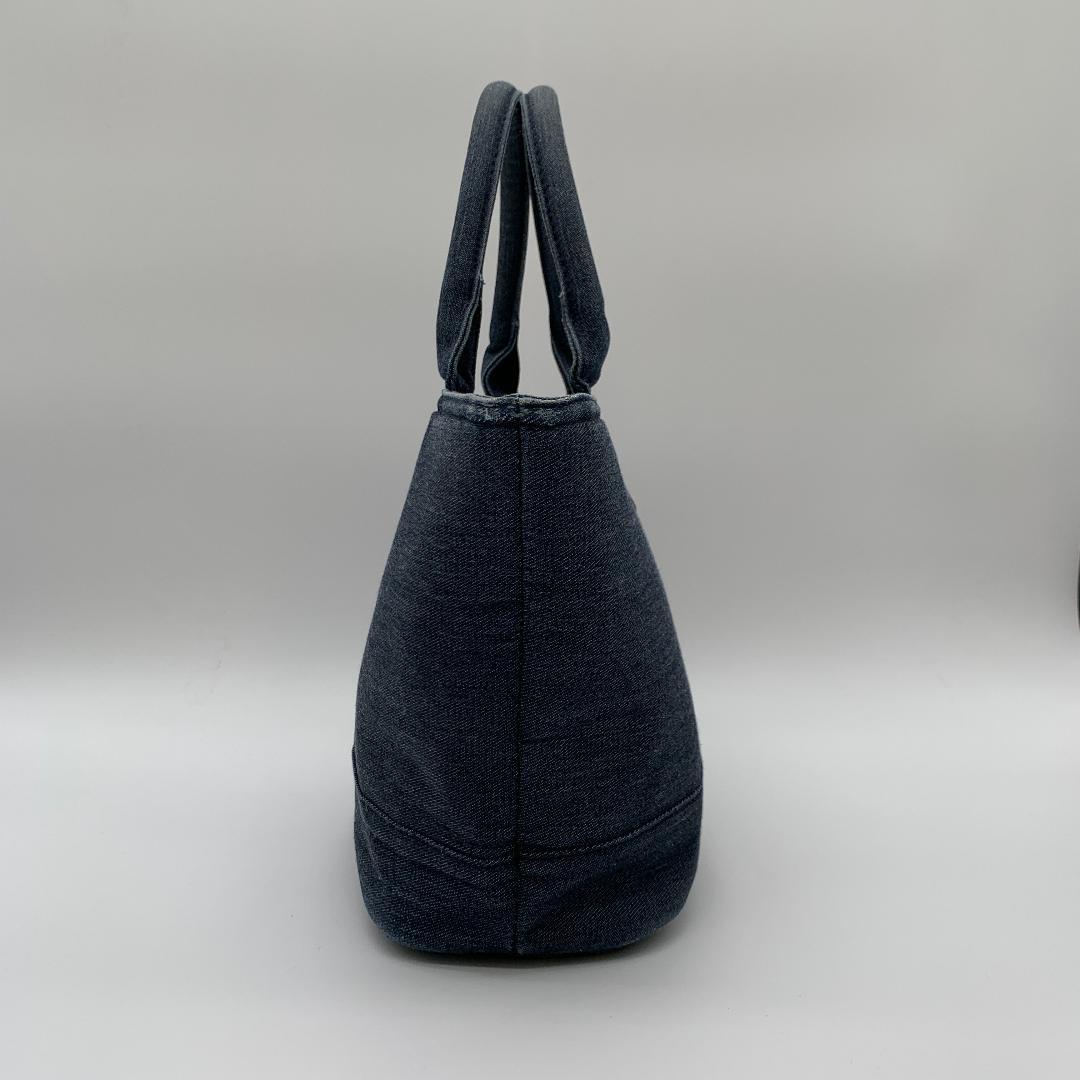 Hydrogen ハイドロゲン ハンドバッグ デニム スカルロゴ ペイズリー柄