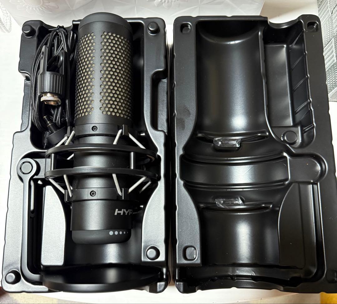 HyperX QuadCast S スタンドアロンマイク 専用ポップガードセット