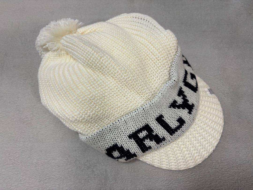 PEARLY GATES ニット帽 ポンポン付き