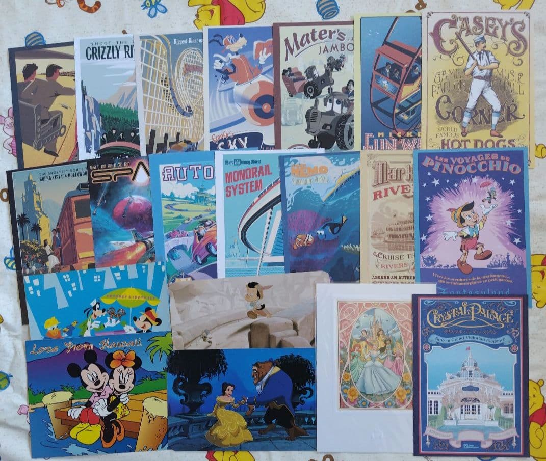 大量！ディズニーポストカード200枚以上　東京ディズニーランドビンテージ他