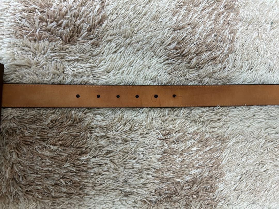 LOUIS VUITTON ルイヴィトン エピ ブラックベルト 80/32