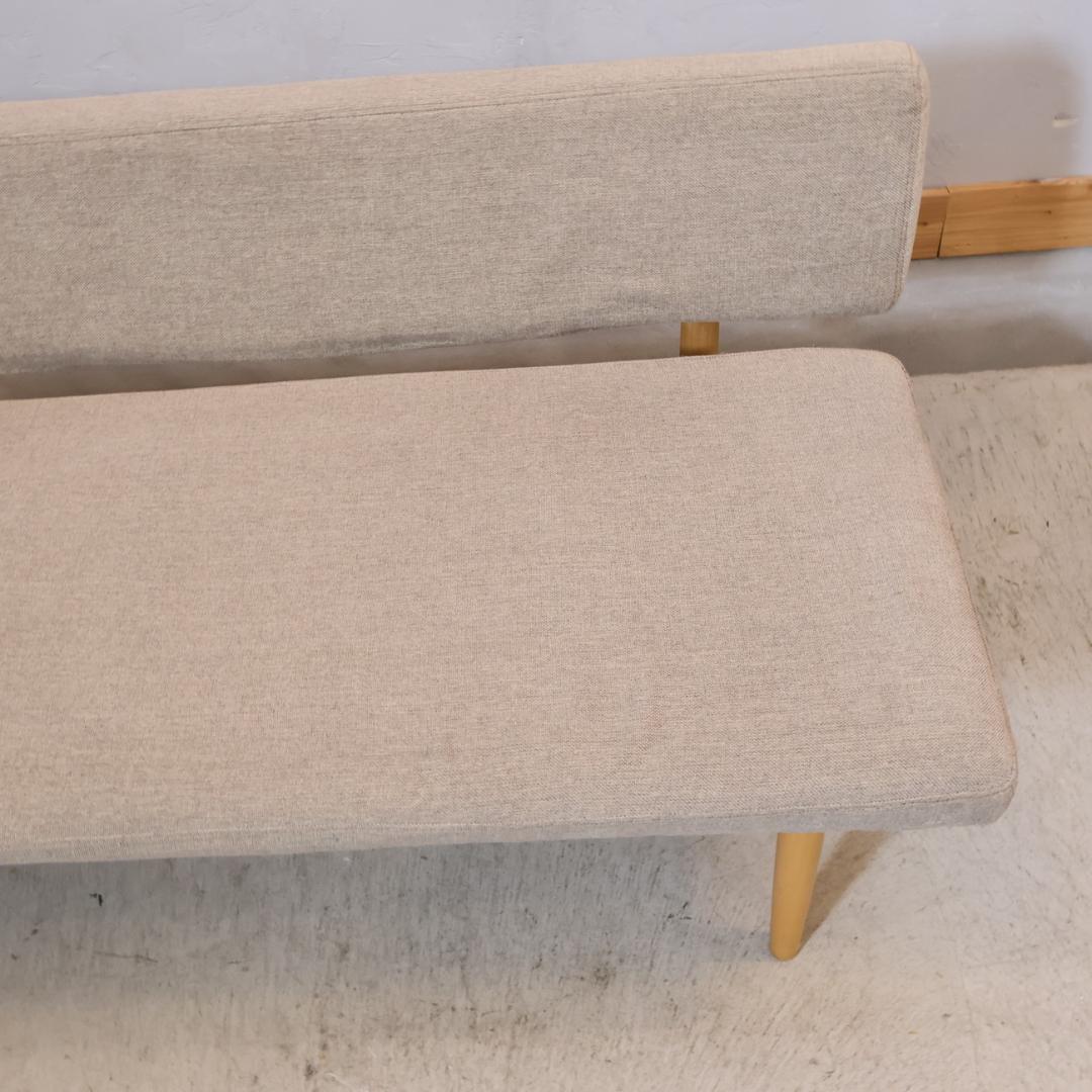 MOMO natural モモナチュラル BRICK アルダー ダイニングベンチ