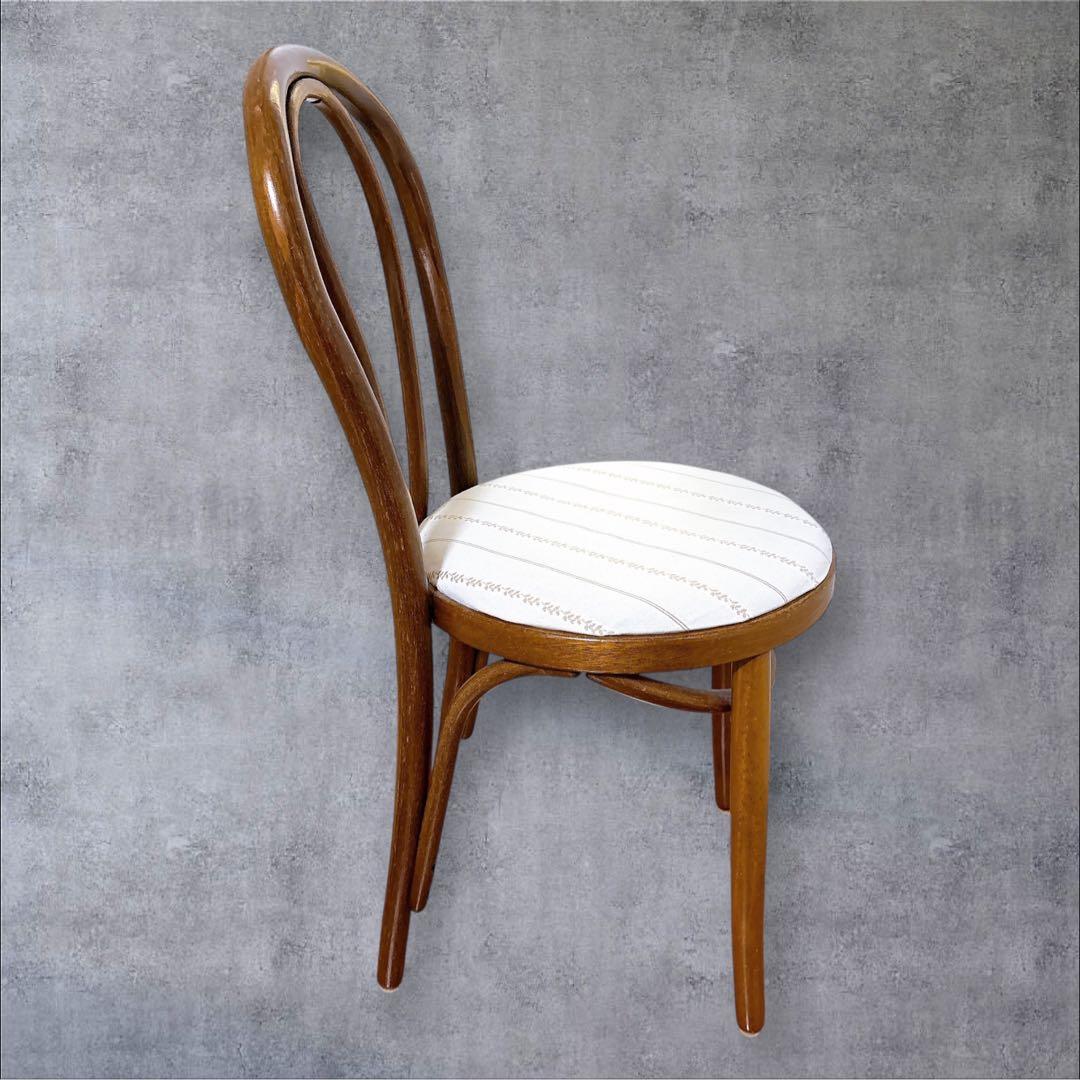 アンティーク 椅子 ベントウッドチェア 曲木 カフェ 北欧テイスト レトロ　茶色