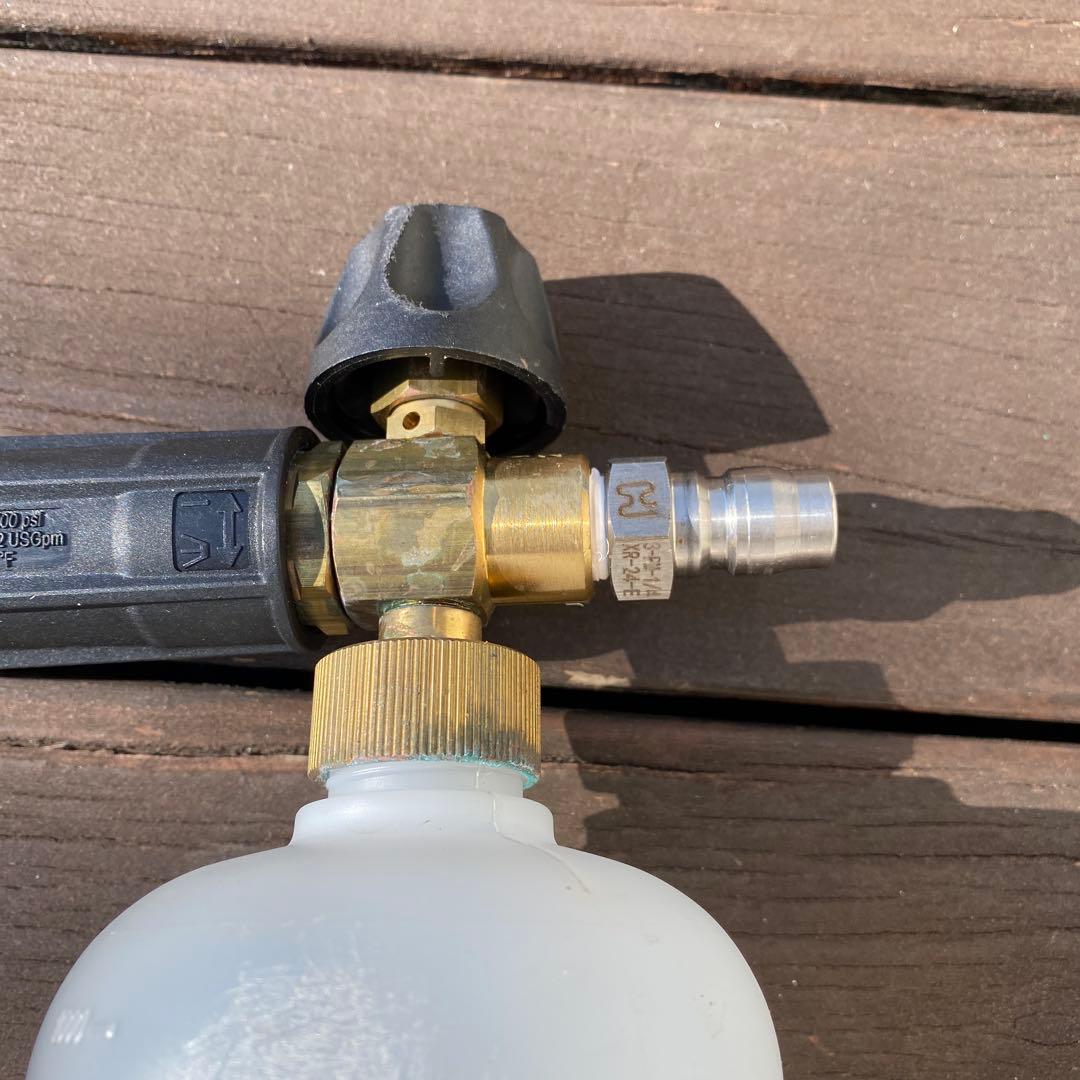 高圧洗浄機用泡ノズル 　イタリア PA社製 フォーミングノズル