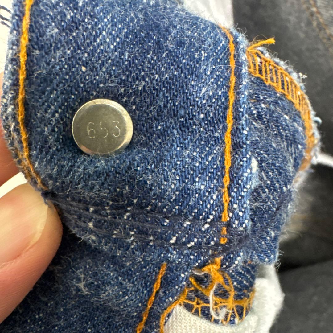 80s vintage levis 501 濃紺