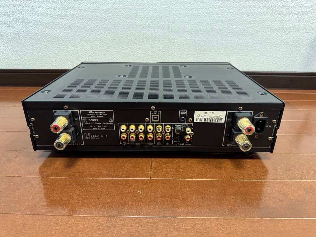 Pioneer A-A9mk2 プリメインアンプ ブラック　パイオニア