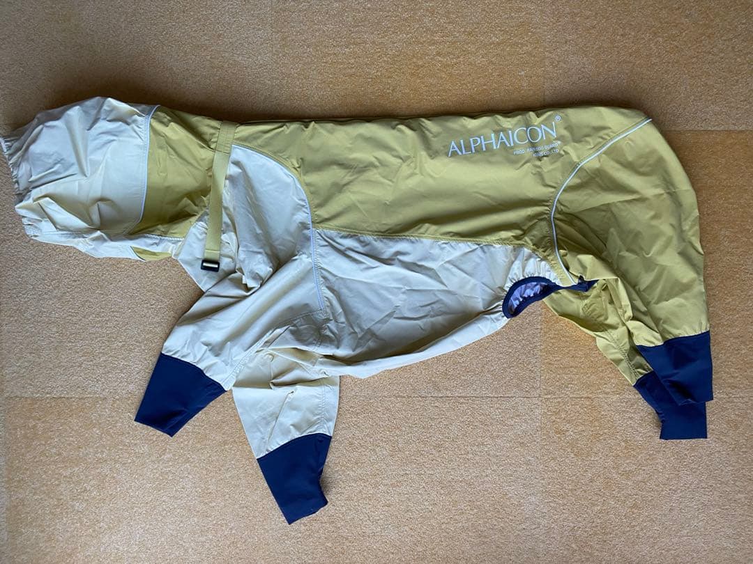 ALPHAICON アルファアイコン レインドッグガード 1XL バナナ