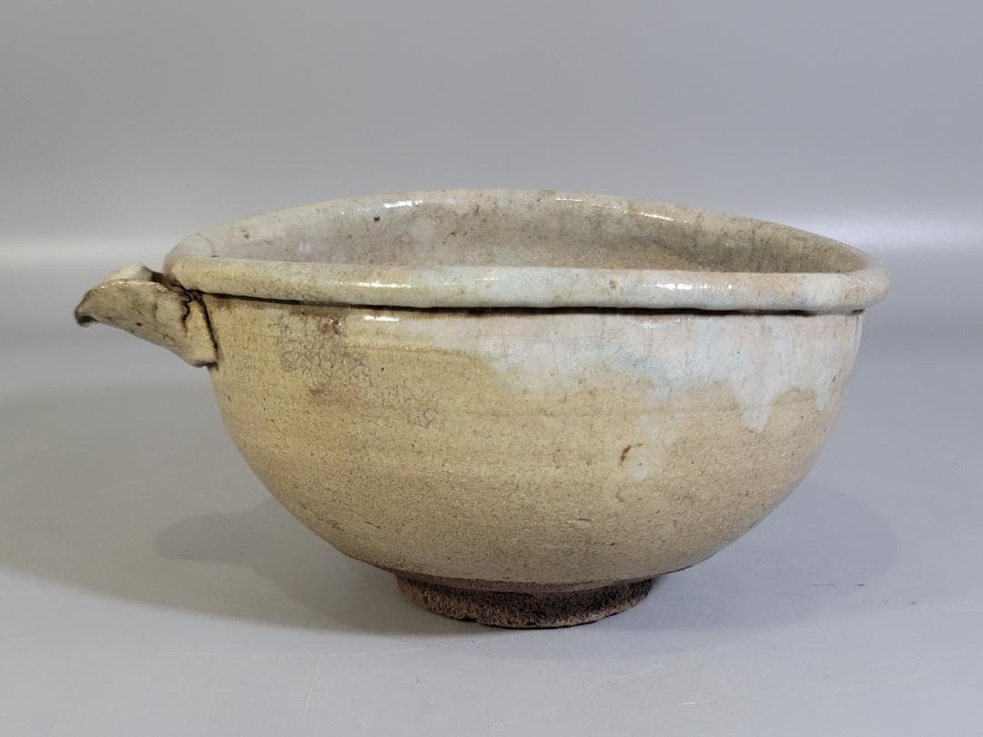 古美術 古唐津 片口 碗 時代物 DT466