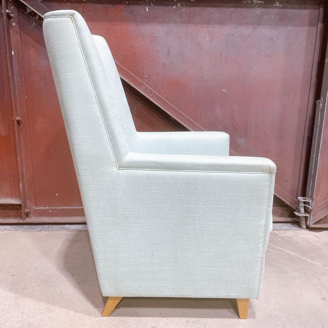 【送料込】Idée イデ－ ハイバックソファ 1人掛けソファ