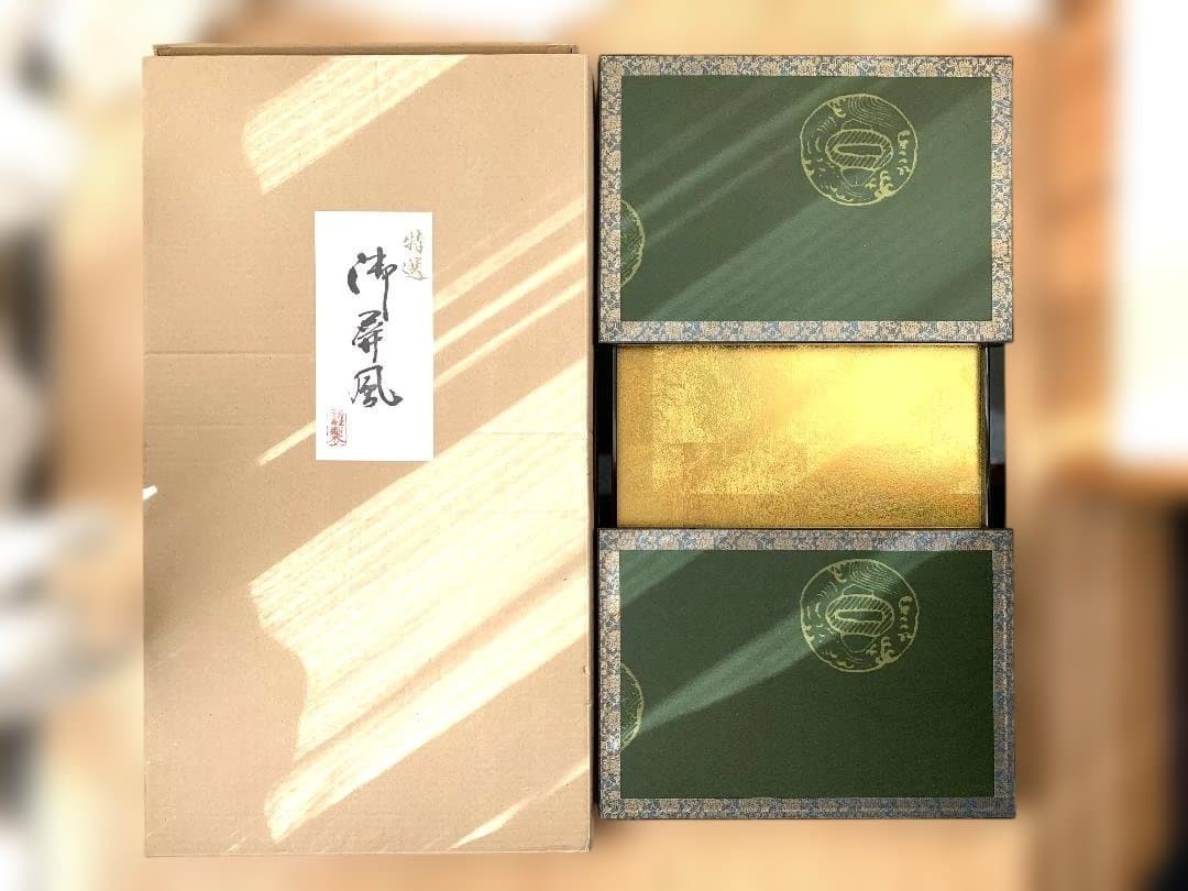 雛壇 ５段 桐 (＋赤フェルトと金屏風) 雛人形