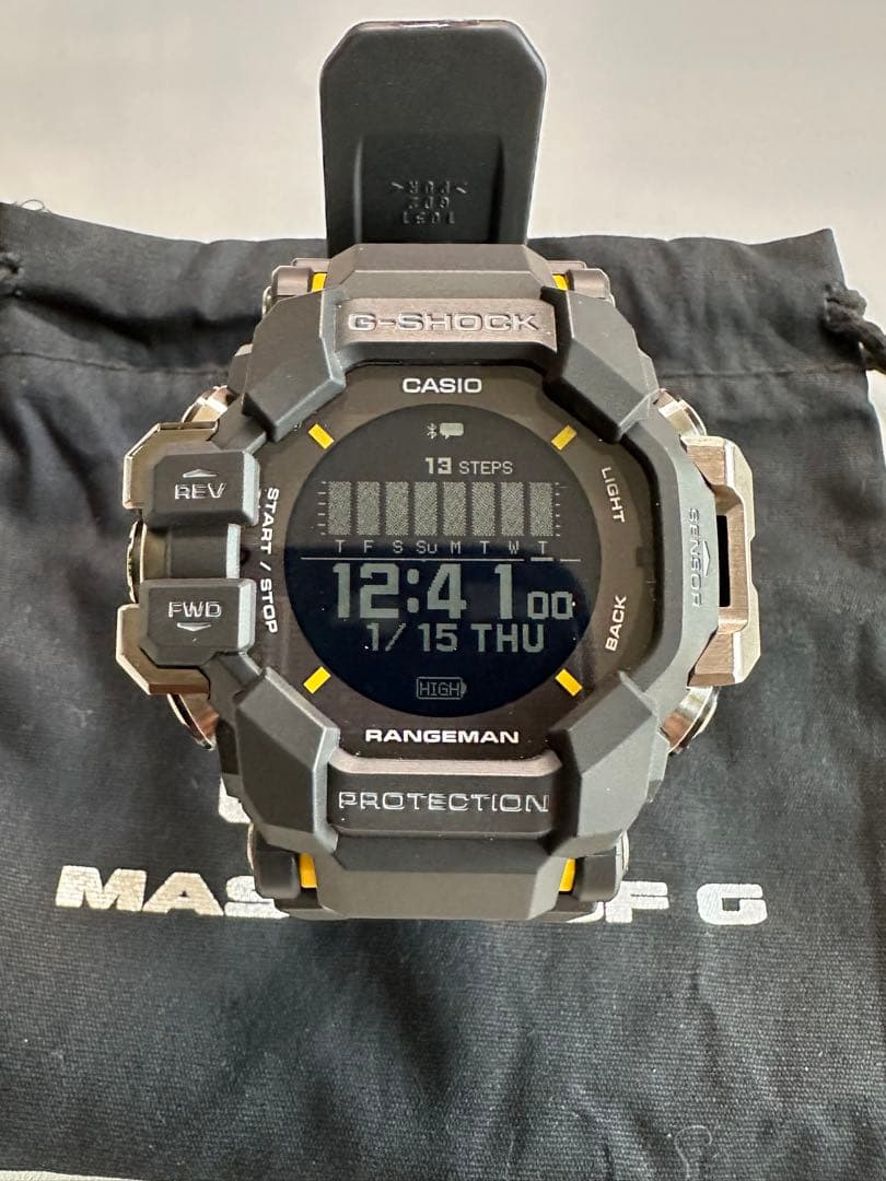 【極美品】 G-SHOCK GPR-H1000-1JR GPS腕時計