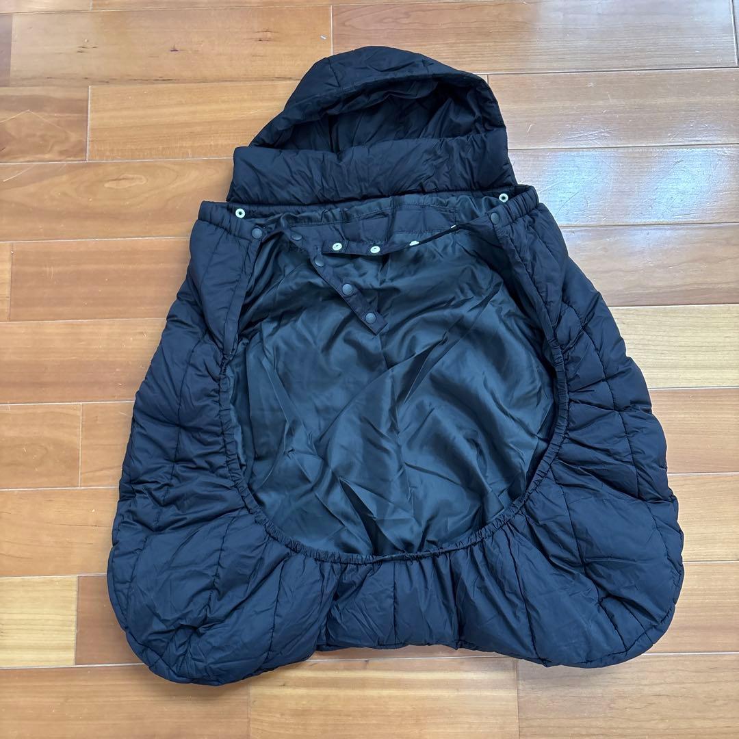 THE NORTH FACE 抱っこひも用ベビーカー　カバー ブラック　美品