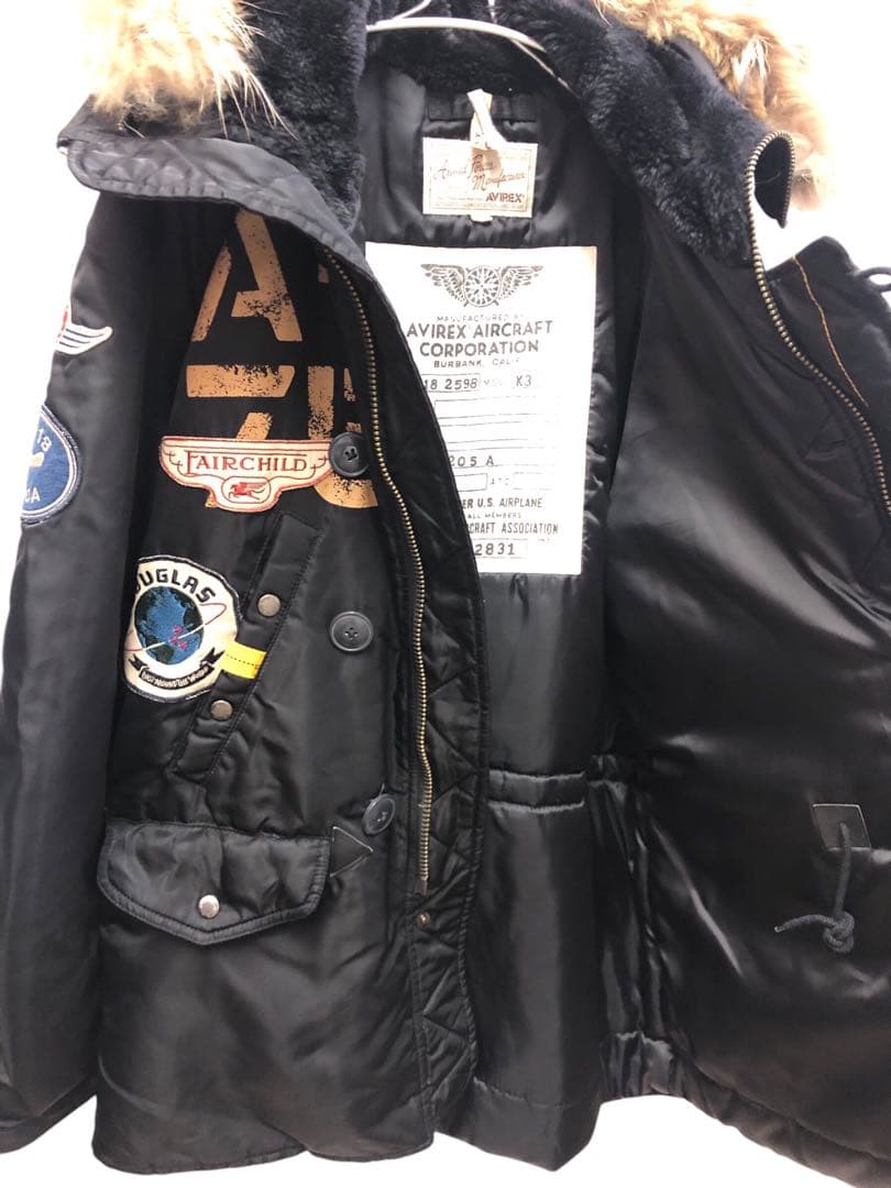 AVIREX アヴィレックス N-3B フライトジャケット