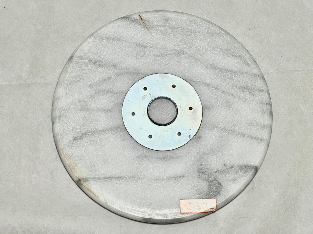 【台湾産大理石】サイドテーブル 安定性抜群 コンパクト収納可