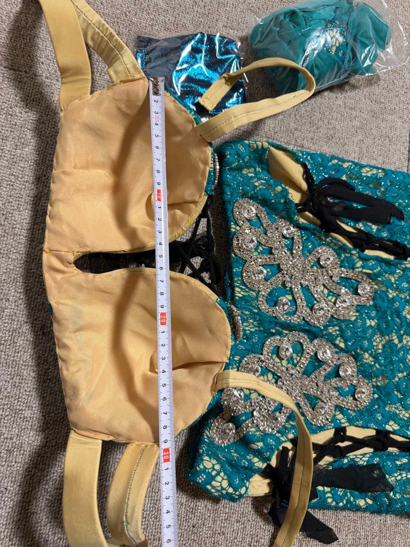 ベリーダンス セットアップ ターコイズEgypt