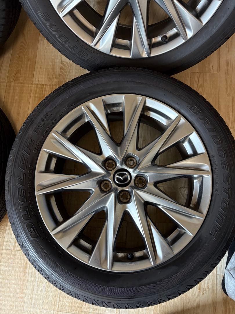 悟*空様 マツダCX8 純正ホイールタイヤ　バリ山