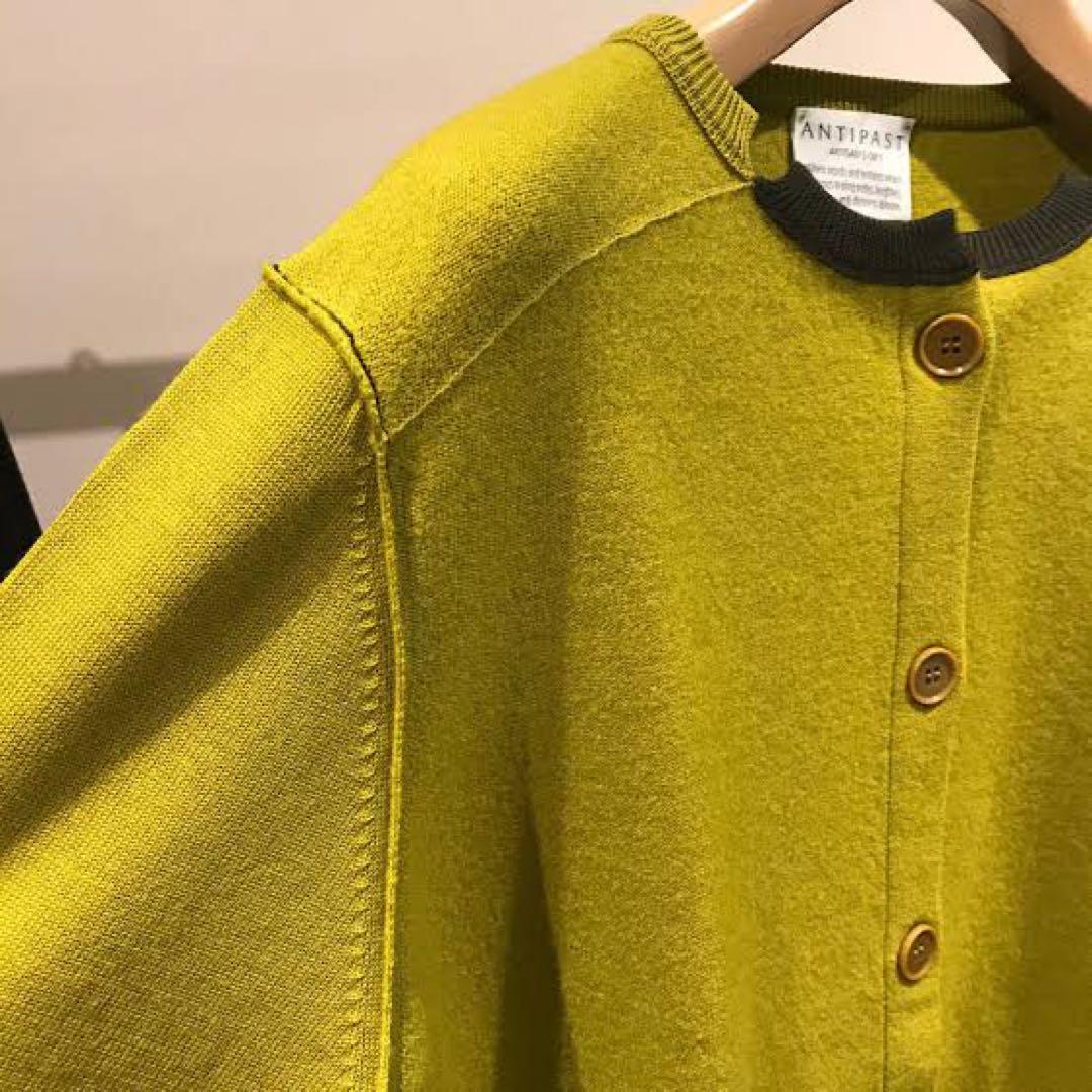 ANTIPAST FELTED KNIT CARDIGAN /ミナペルホネン