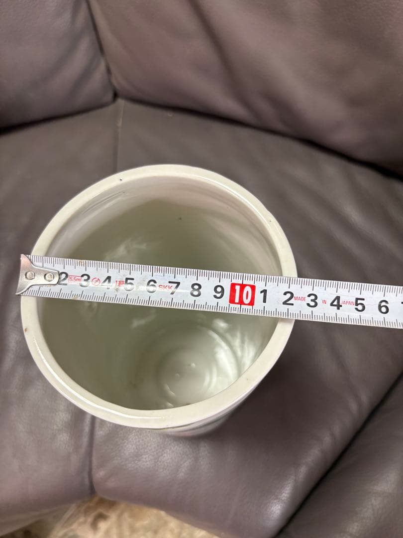 花瓶　花入れ　置物　鳥　鶴