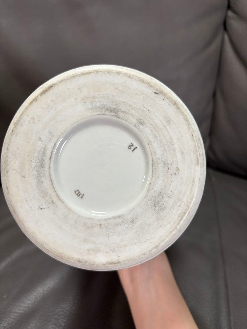 花瓶　花入れ　置物　鳥　鶴