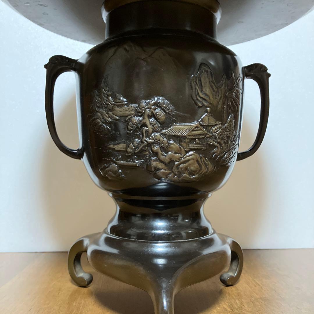 嵯峨御流　薄端　花器