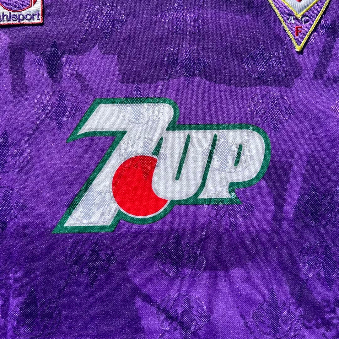 ✨激レア✨93-94フィオレンティーナ サッカーシャツ 7UP uhlsport