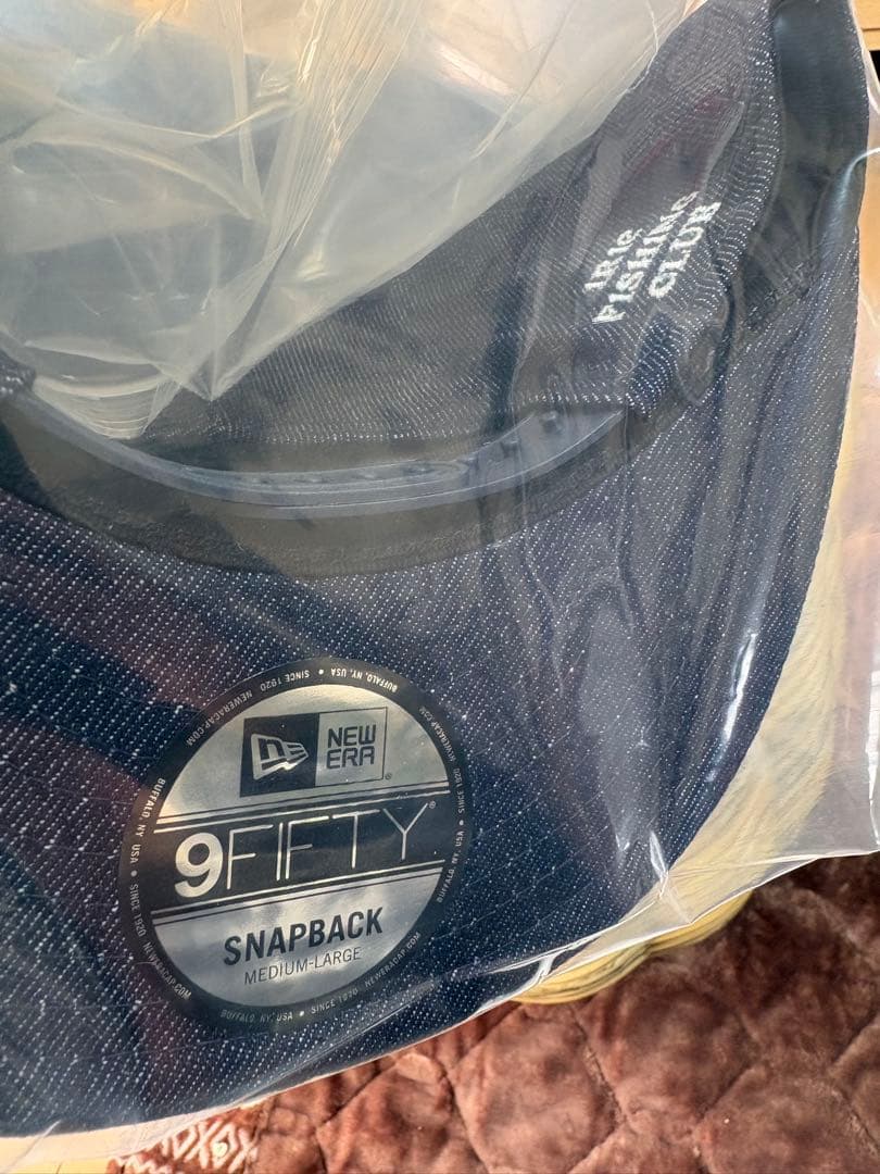 アイリーフィッシングクラブ2025会員特典帽子 ニューエラCAP非売品 ネイビー