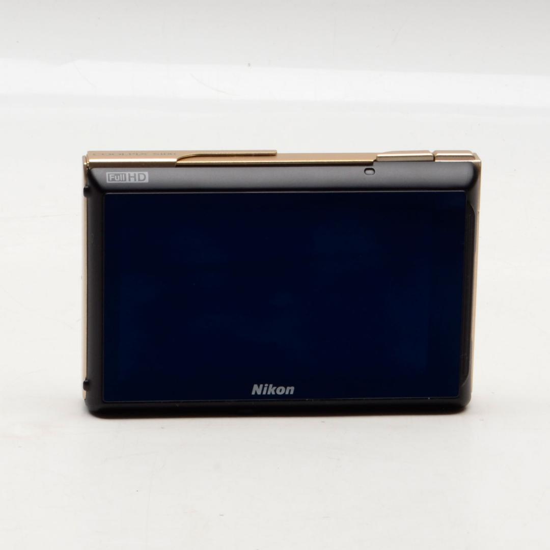 Nikon COOLPIX S100 ゴールド　コンパクトデジカメ　タッチ操作