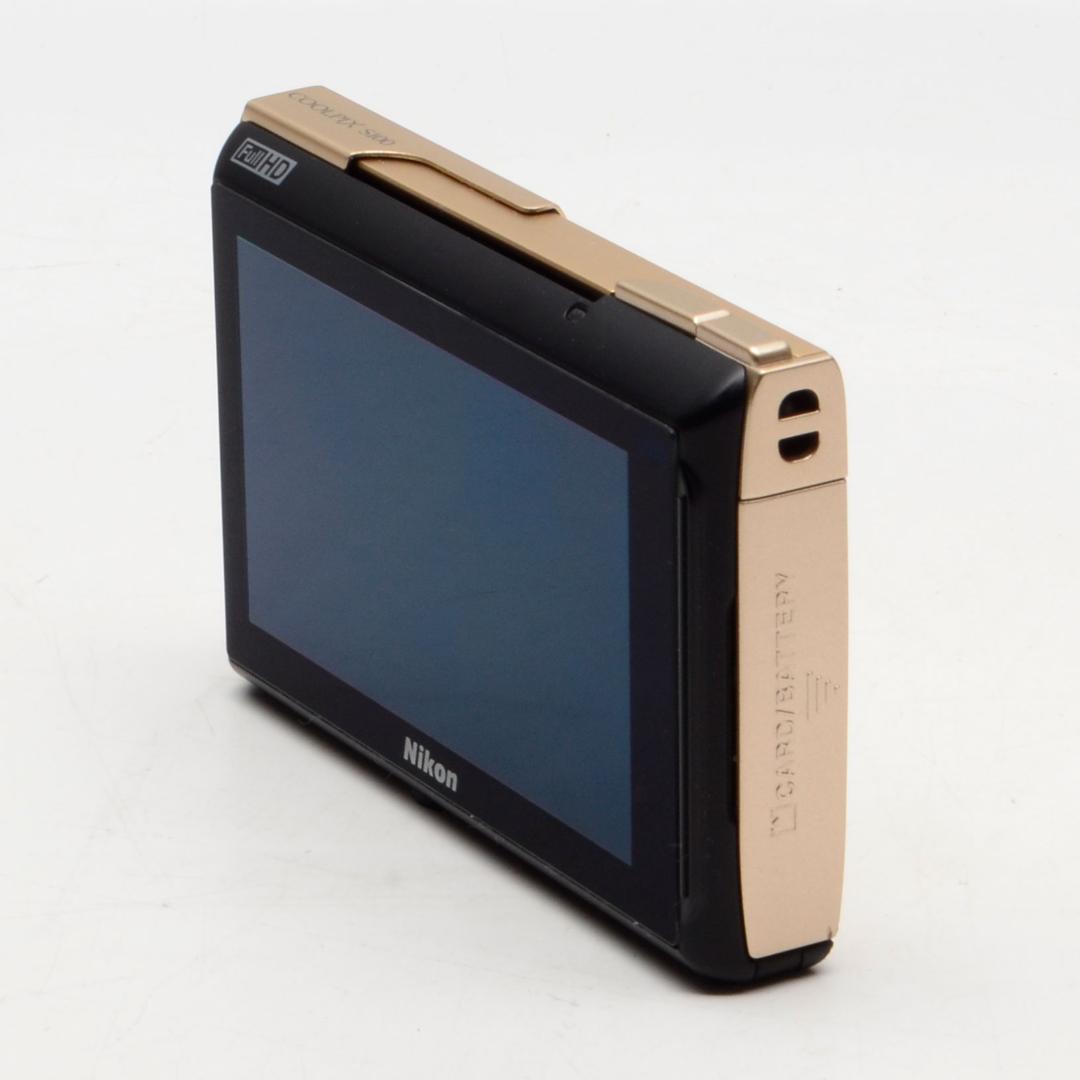 Nikon COOLPIX S100 ゴールド　コンパクトデジカメ　タッチ操作