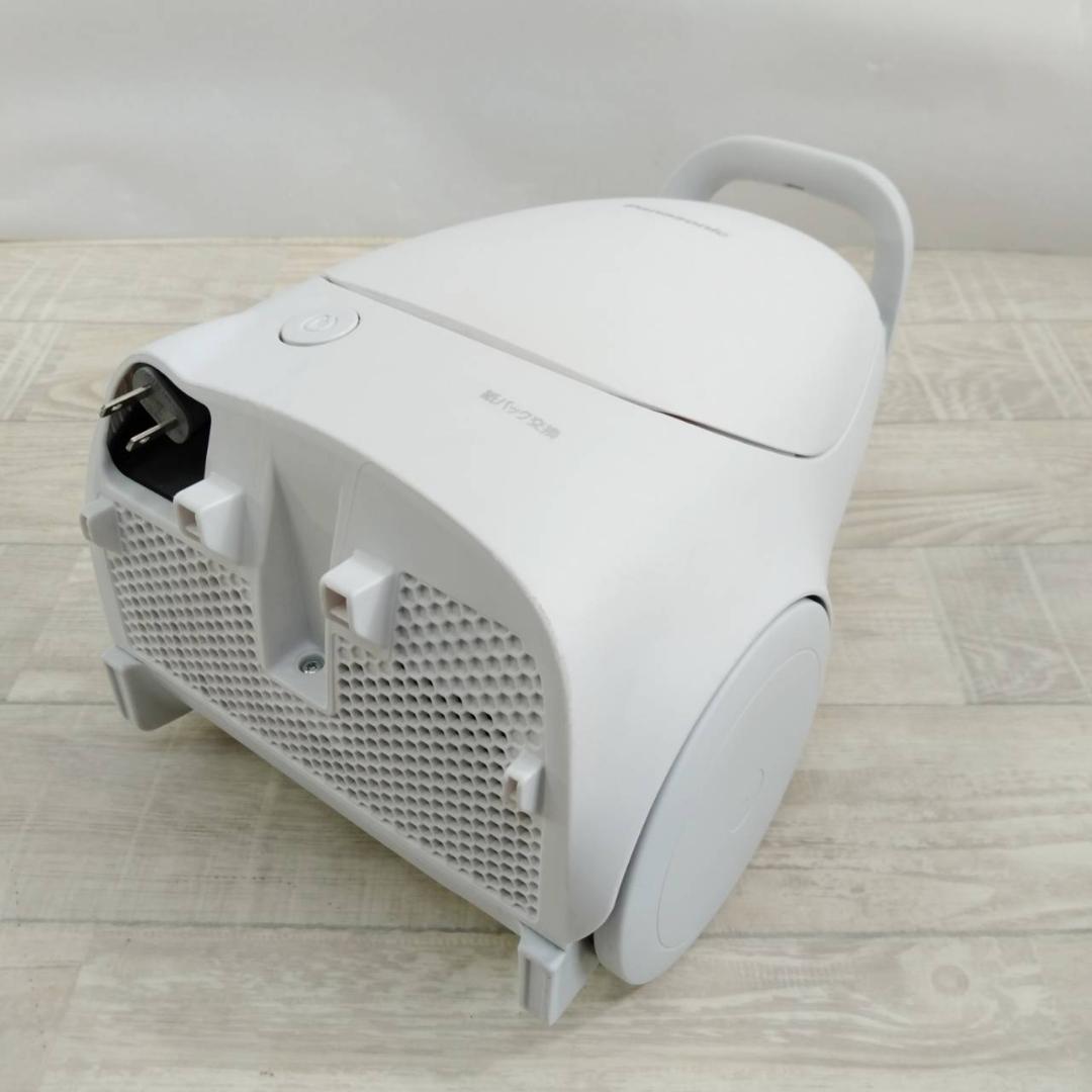 【良品】パナソニック 掃除機 紙パック式 MC-PJ220G-W