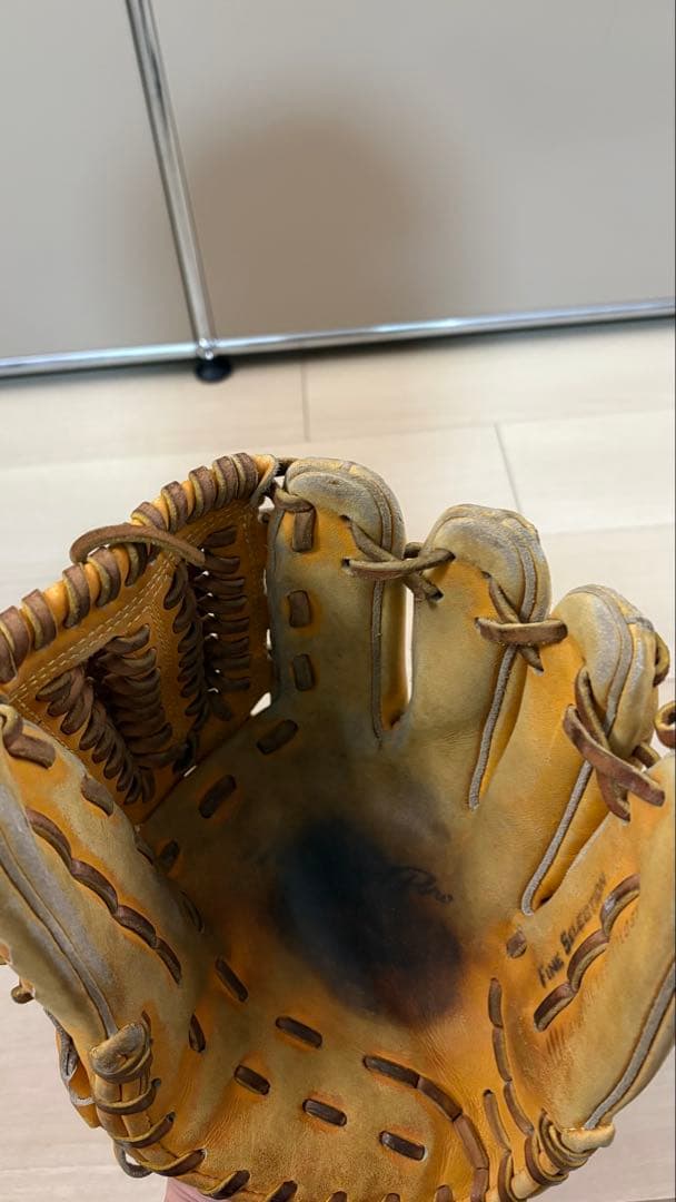 ミズノプロ　硬式内野手用グローブ　守備手袋セット