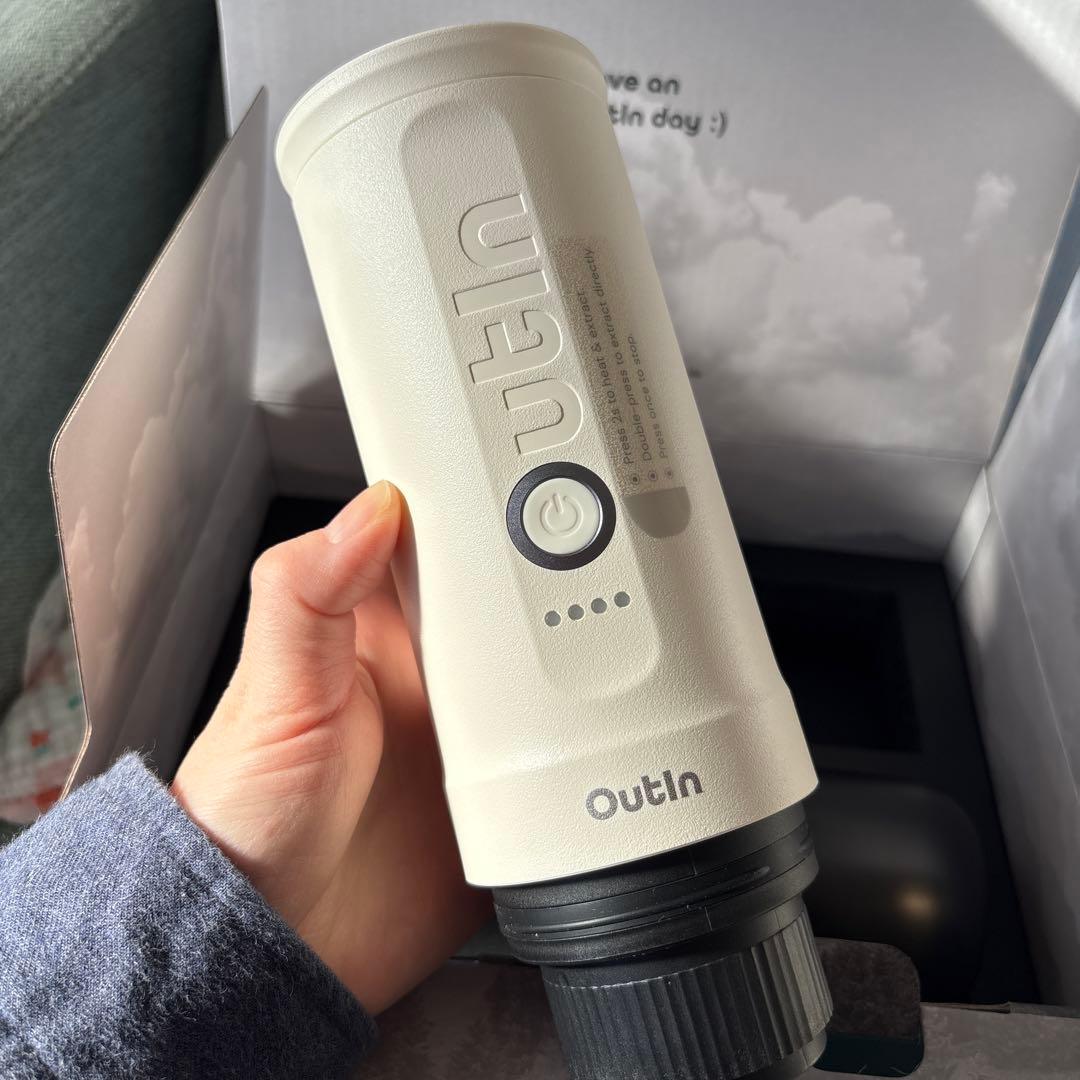OutIn Nano ポータブル電動エスプレッソマシン　トラベルコーヒーメーカー