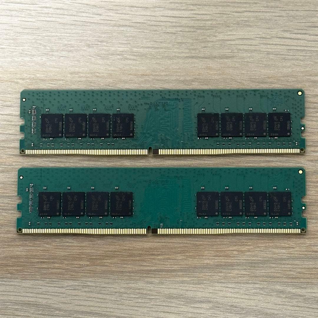 32GB(16GBx2枚) ✨ CRUCIAL DDR4 デスクトップ用メモリ