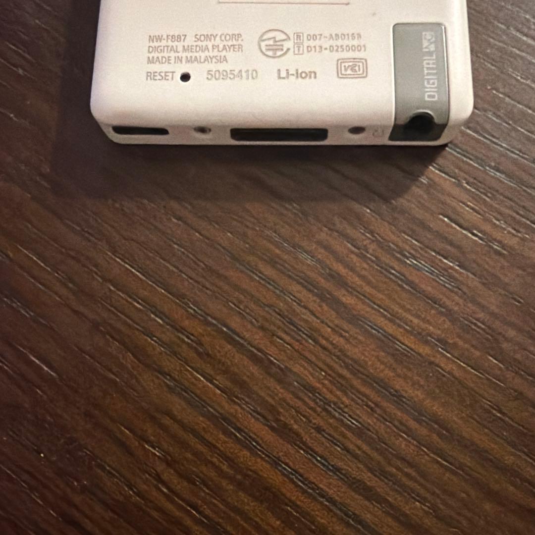 Sony NW-F887 デジタルオーディオプレーヤー