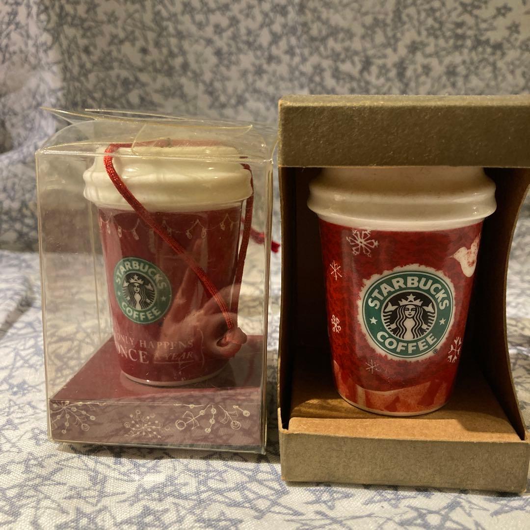 スターバックス　クリスマス　オーナメント　ホリデー　レッドカップセット　ペンギン