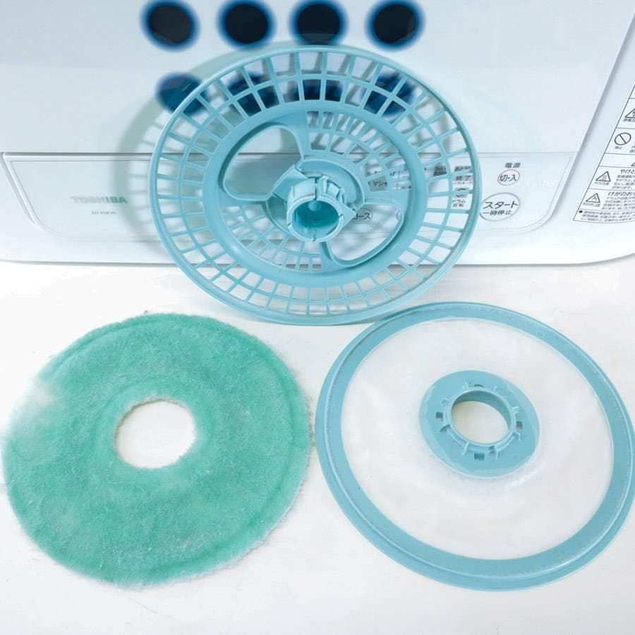 21年製 動作品 東芝 衣類乾燥機 4.5kg ED-458 ピュアホワイト