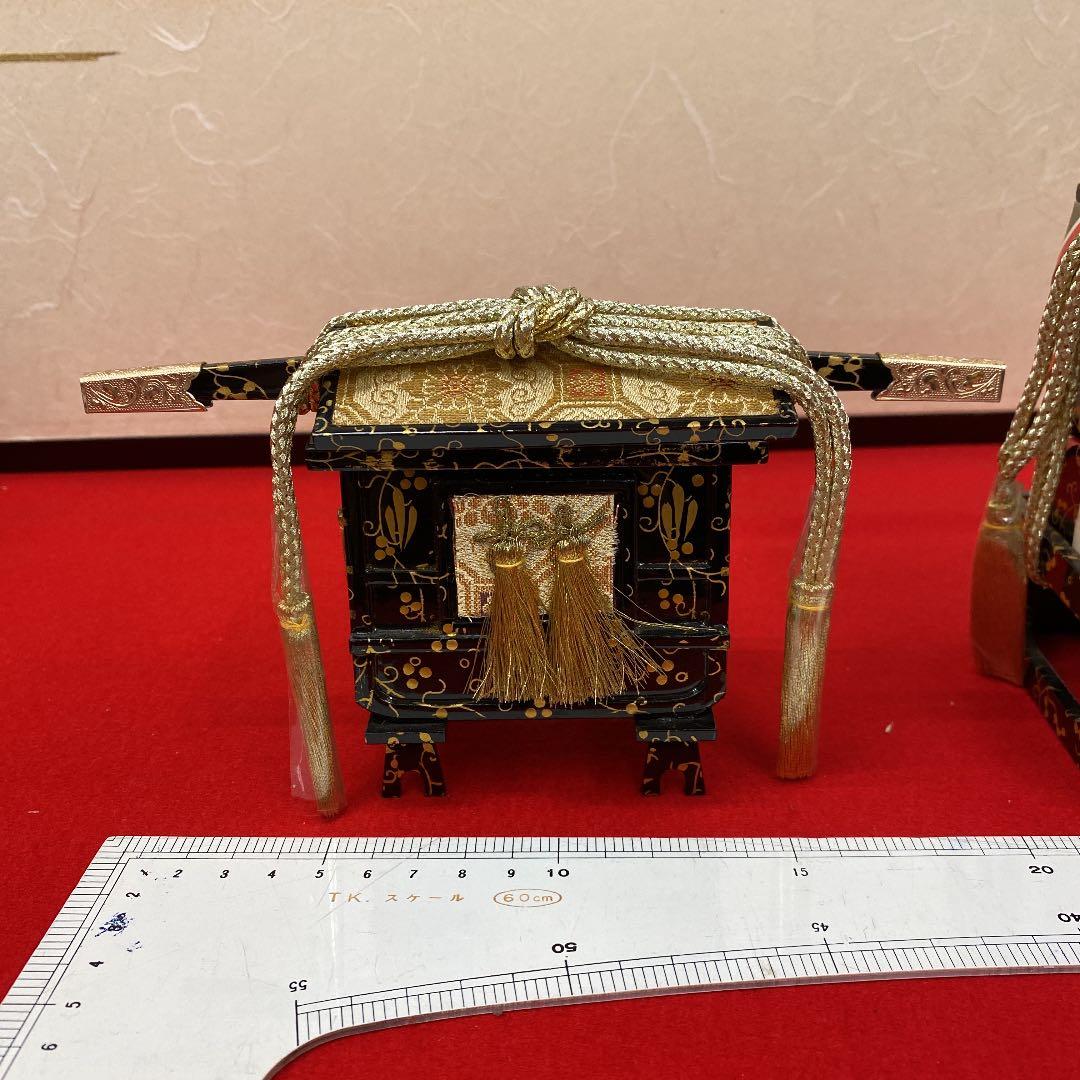 【27】雛人形★ひな祭り★雛道具6点セット★展示品★せ