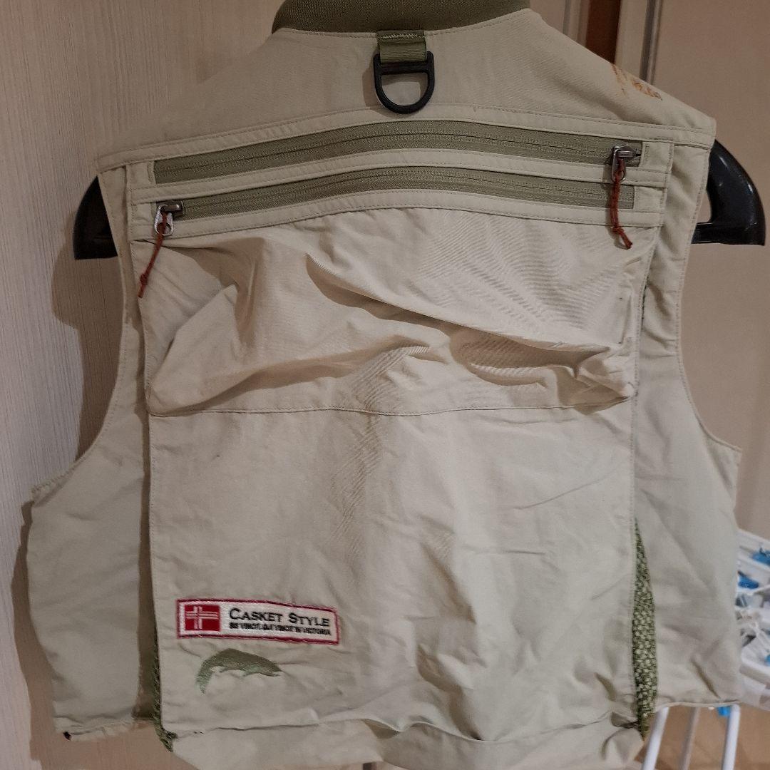 SIMMS フィッシングベスト Sサイズ ベージュ　値下げ可能