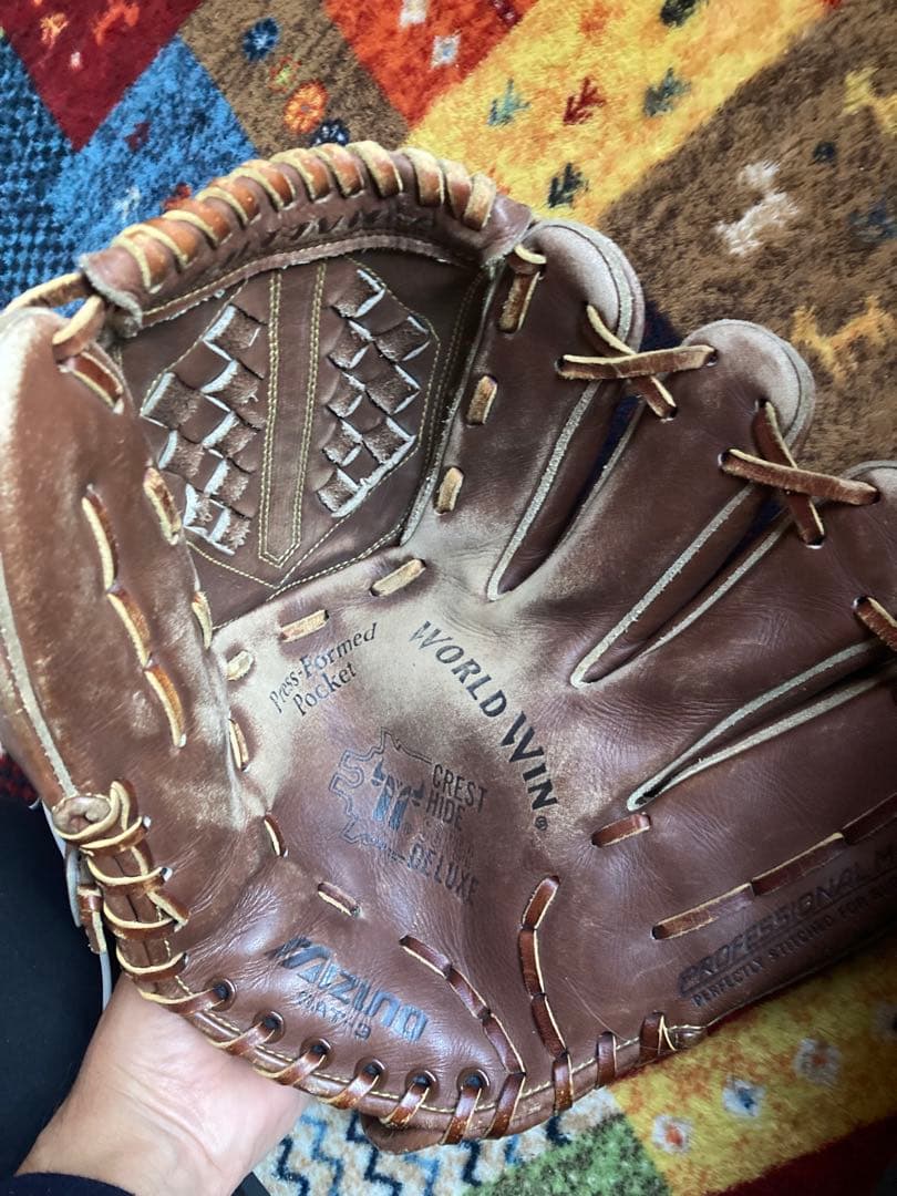【ビンテージレア】Mizuno WorldWin オールラウンド用 硬式グローブ