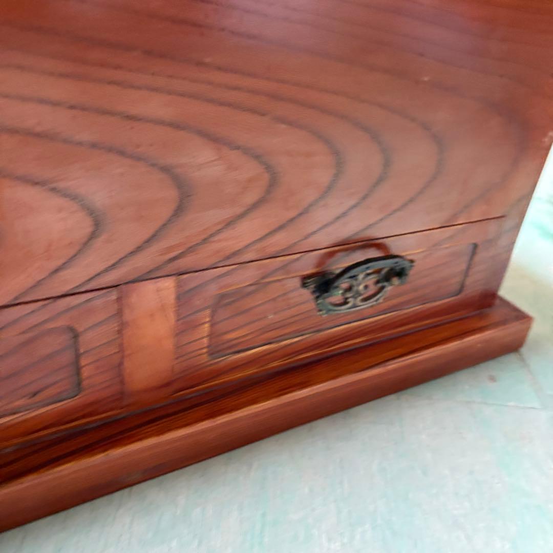 関西火鉢 長火鉢 欅 囲炉裏 ローテーブル けやき 木製 和家具 囲炉裏座卓