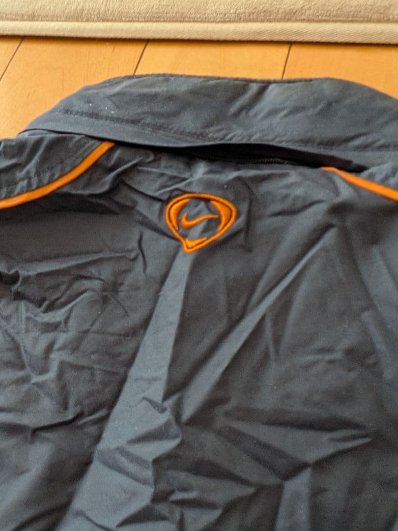 ヴィンテージNike01/02インテルハーフベンチコートネイビー