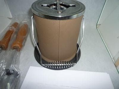 13日までお値引き中　タキイ　ランプ付　和裁コテ　鏝２本付　未使用保管品